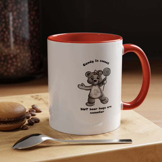 "Candy" Bear series edition - Accent Coffee Mug (11 oz)