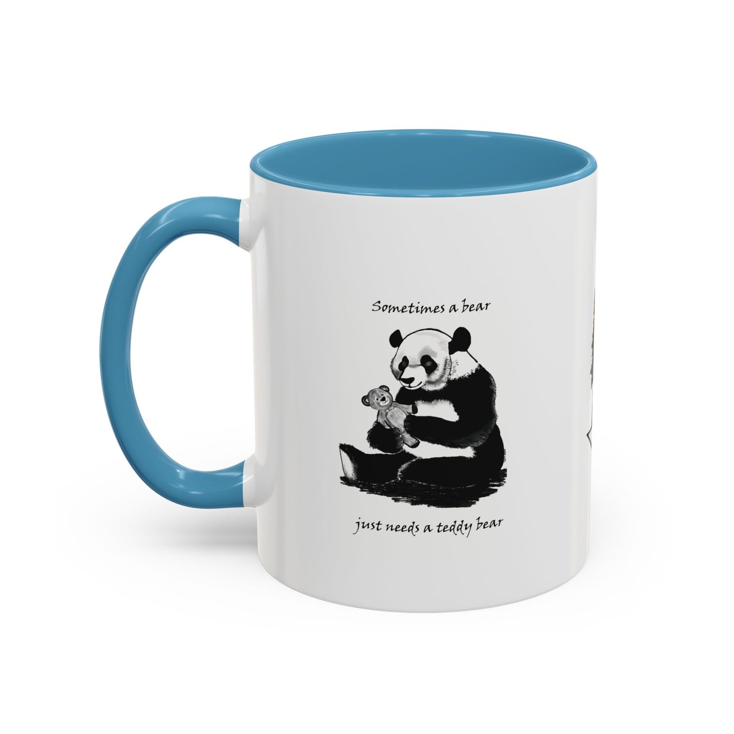 "Panda" Bear series Accent Coffee Mug (11 oz)