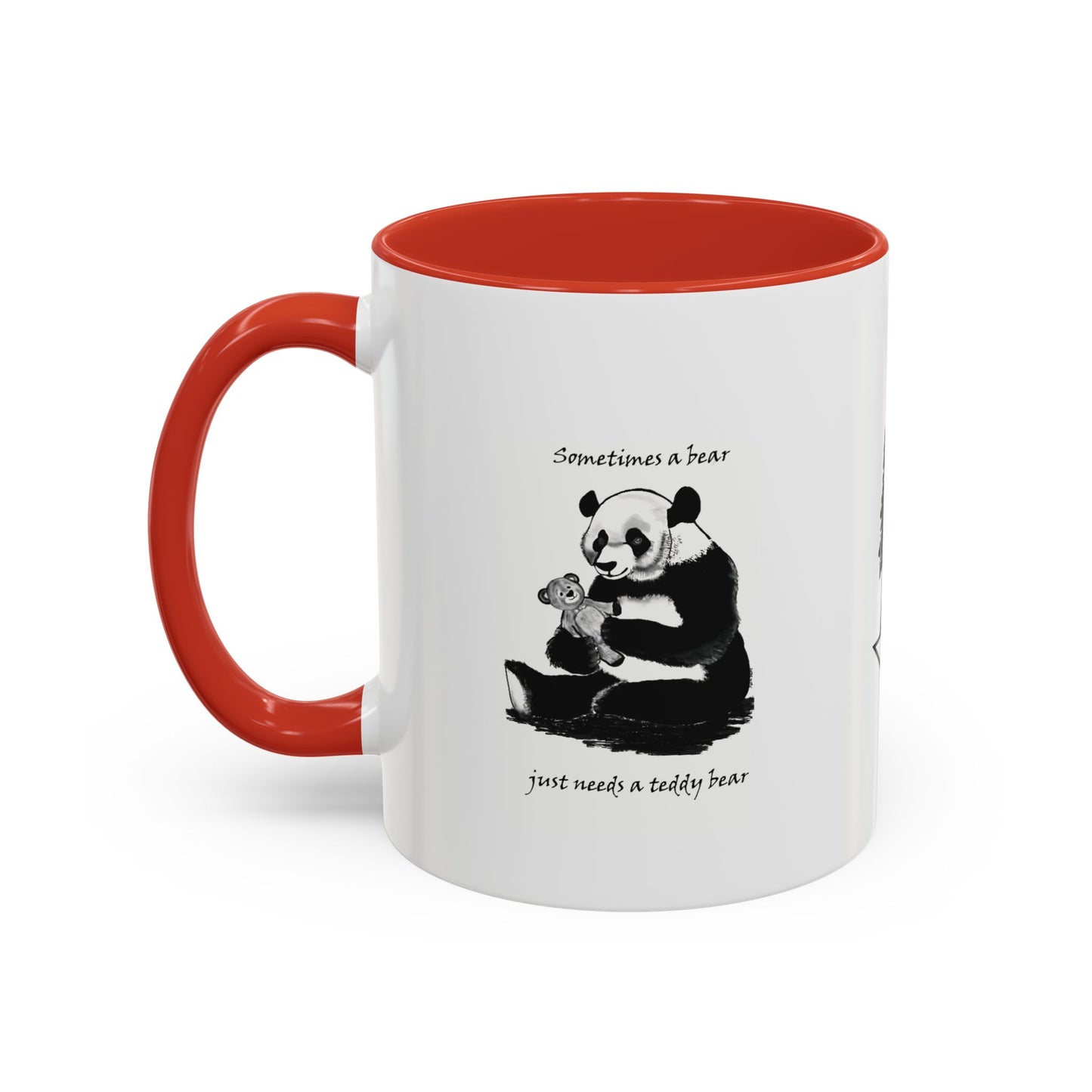 "Panda" Bear series Accent Coffee Mug (11 oz)