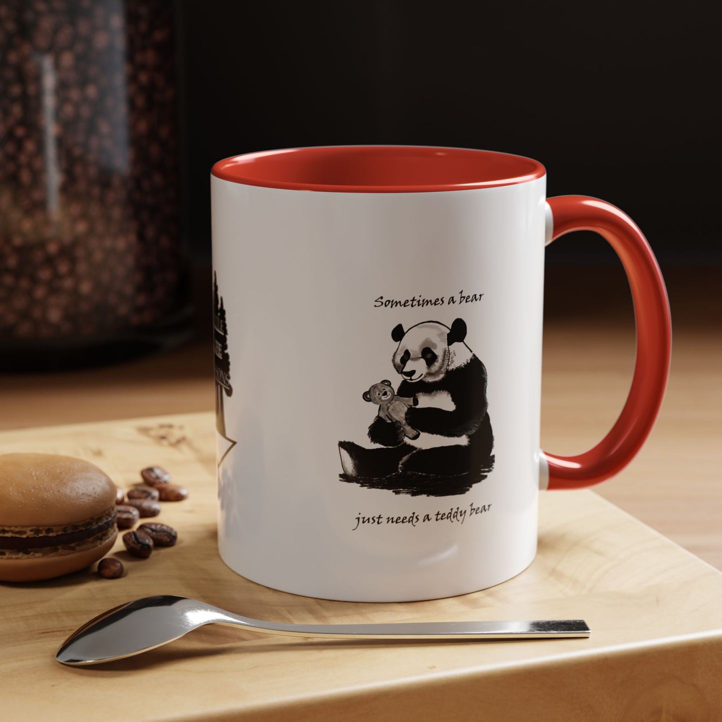 "Panda" Bear series Accent Coffee Mug (11 oz)